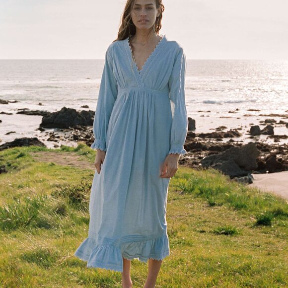 NWT Christy Dawn The Essence Dress Celeste Size Medium - Picture 4 of 4